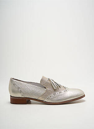 Mocassins matière lisse talon plat jusqu'à 3cm or REGARD femme