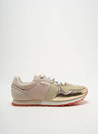 Baskets bout rond talon plat jusqu'à 3cm or PEPE JEANS femme
