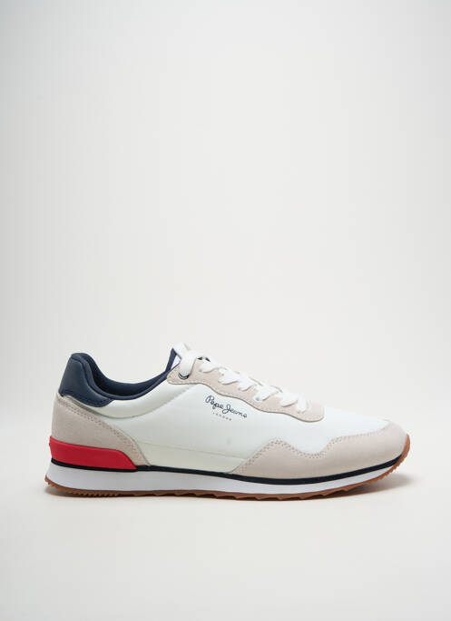 Baskets beige PEPE JEANS pour homme