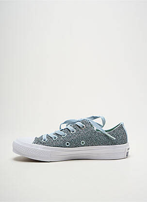 Baskets bout rond talon plat jusqu'à 3cm bleu CONVERSE femme