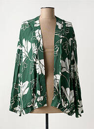 Veste casual coupe droite vert TIFFOSI femme