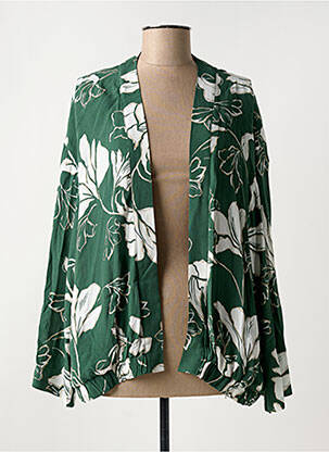 Veste casual coupe droite vert TIFFOSI femme