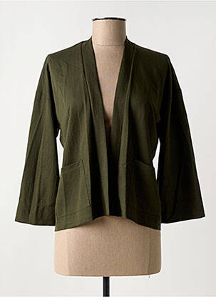 Veste casual coupe cintrée vert WNT COLLECTION femme