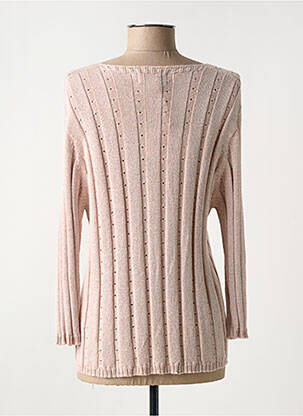 Gilet manches longues coupe cintrée rose DIVAS femme