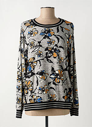 T-shirt manches longues manches longues gris HAJO femme