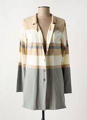 Gilet manches longues beige EUGEN KLEIN pour femme seconde vue