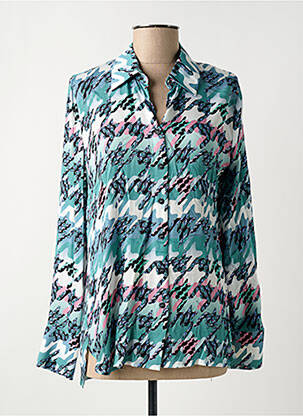 Chemisier bleu LIKE ME. femme