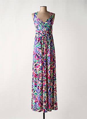 Robe longue violet MORGAN pour femme