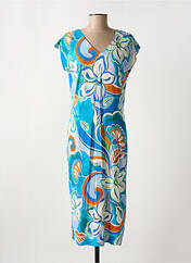 Robe mi-longue bleu GREGORY PAT pour femme seconde vue