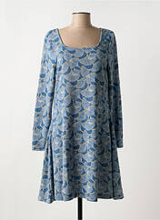 Robe mi-longue bleu MD'M pour femme seconde vue