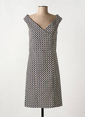 Robe mi-longue noir ELEONORA AMADEI pour femme seconde vue