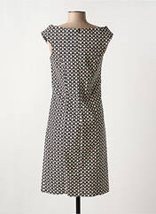 Robe mi-longue noir ELEONORA AMADEI pour femme seconde vue