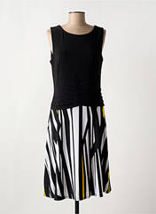 Robe mi-longue noir FRANK LYMAN pour femme seconde vue