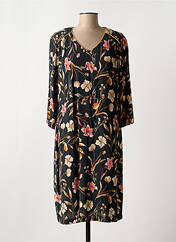 Robe mi-longue noir GRIFFON pour femme seconde vue