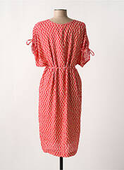 Robe mi-longue rouge GRIFFON pour femme seconde vue