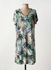 Robe mi-longue vert HAJO pour femme seconde vue