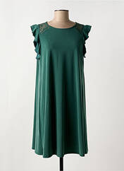 Robe mi-longue vert MD'M pour femme seconde vue