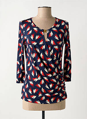 T-shirt bleu VIRIATO pour femme