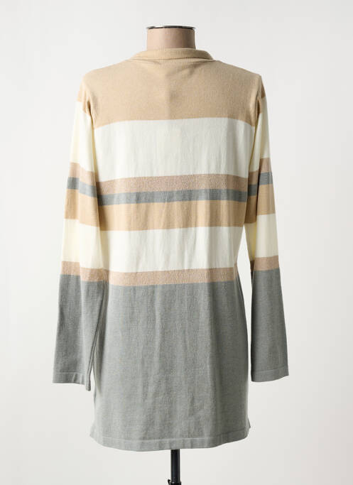 Gilet manches longues beige EUGEN KLEIN pour femme