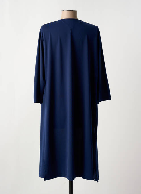 Gilet manches longues bleu FRANCE RIVOIRE pour femme