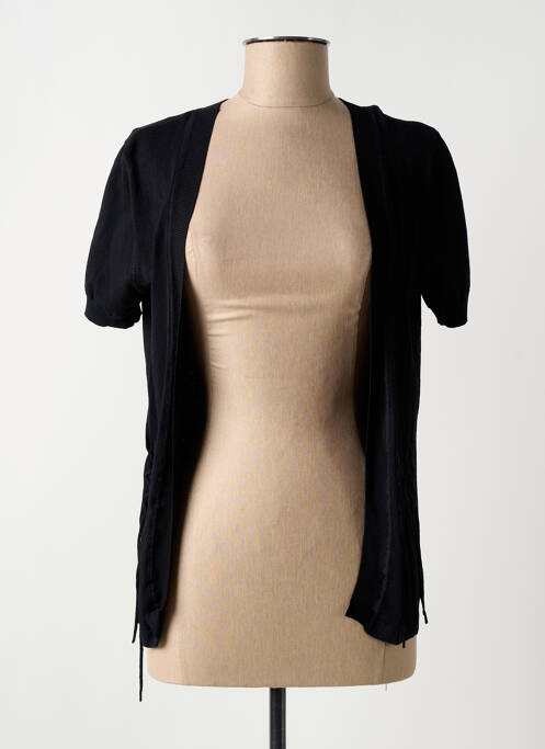 Gilet manches courtes noir KATMAI pour femme