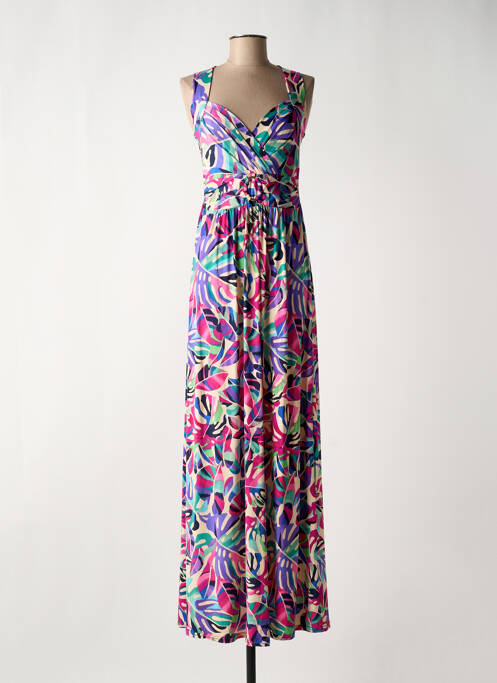 Robe longue violet MORGAN pour femme