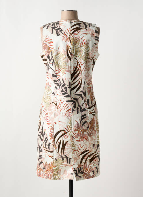 Robe mi-longue beige FRANCE RIVOIRE pour femme