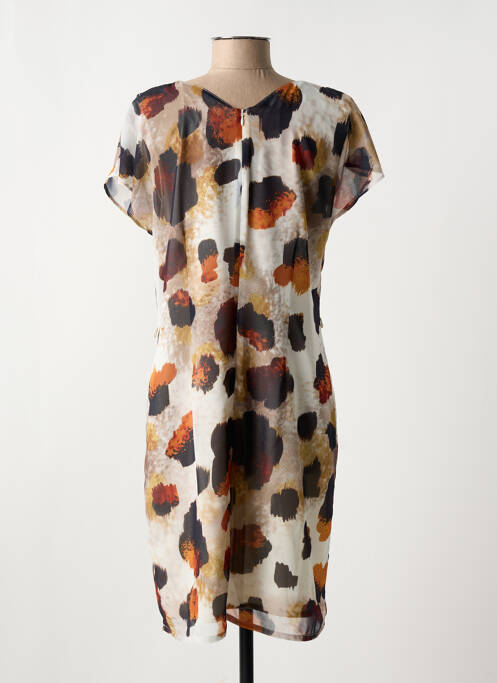 Robe mi-longue beige MERI & ESCA pour femme