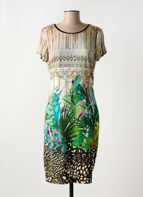 Robe mi-longue beige STEILMANN pour femme