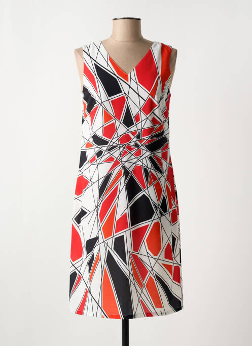 Robe mi-longue blanc MERI & ESCA femme