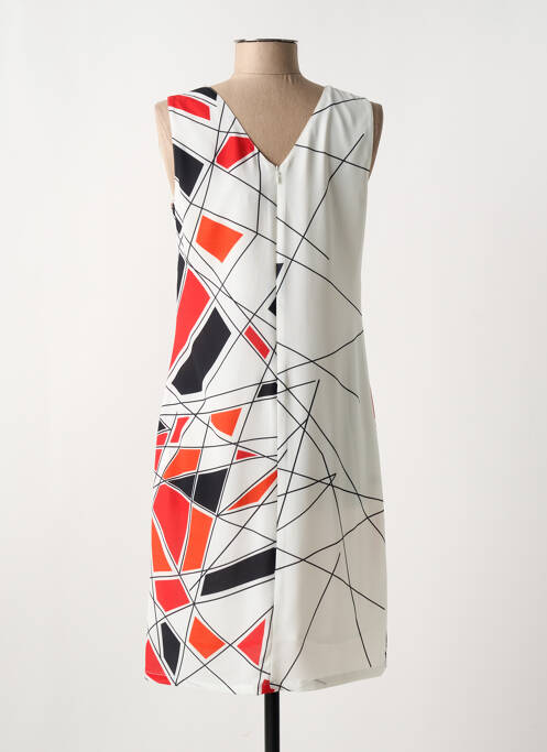 Robe mi-longue blanc MERI & ESCA femme