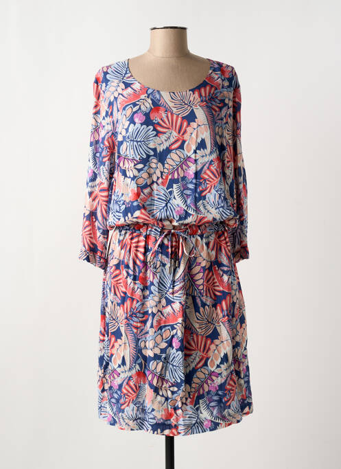 Robe mi-longue bleu GRIFFON pour femme