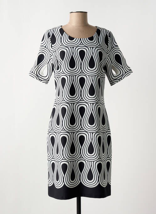 Robe mi-longue noir FRANCE RIVOIRE pour femme