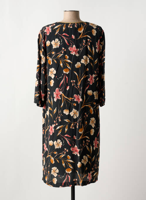 Robe mi-longue noir GRIFFON pour femme