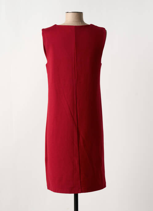Robe mi-longue rouge FABIOLA pour femme