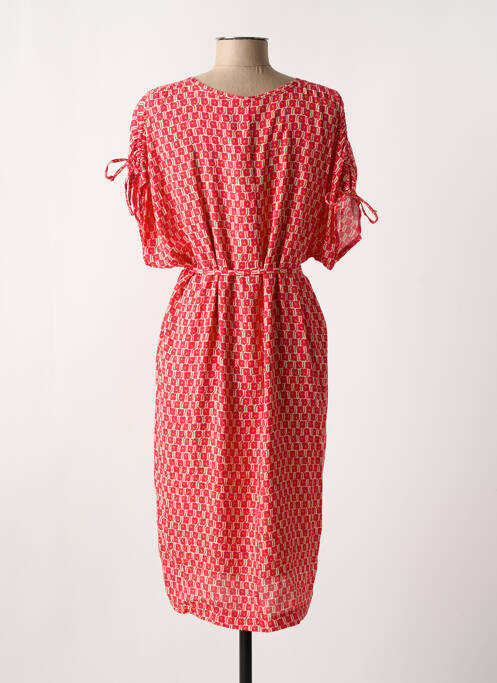 Robe mi-longue rouge GRIFFON pour femme