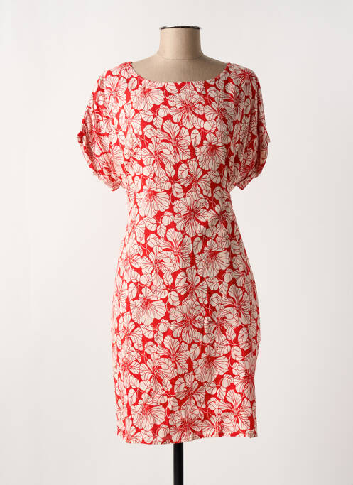 Robe mi-longue rouge MD'M pour femme