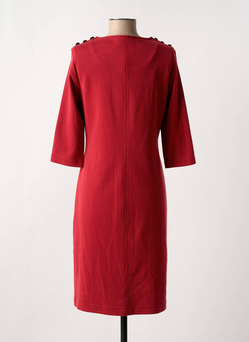 Robe mi-longue rouge RABE pour femme