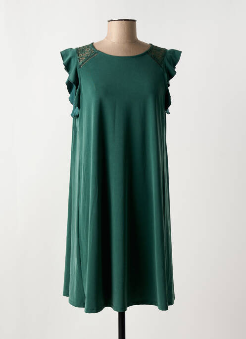 Robe mi-longue vert MD'M pour femme