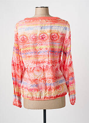 Blouse imprimé fantaisie manches longues rose THOMAS RABE femme