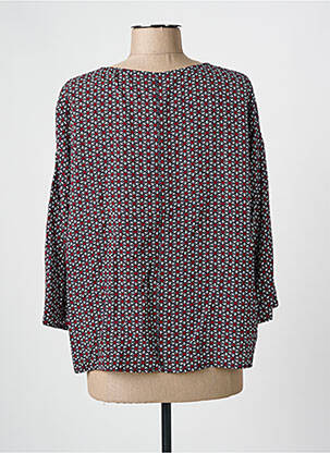 Top imprimé fantaisie manches 3/4 noir OLSEN femme