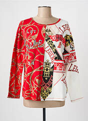 Sweat-shirt rouge TUZZI pour femme seconde vue