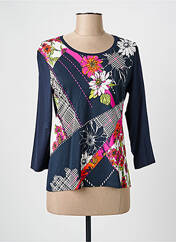 Top bleu FRANK WALDER pour femme seconde vue