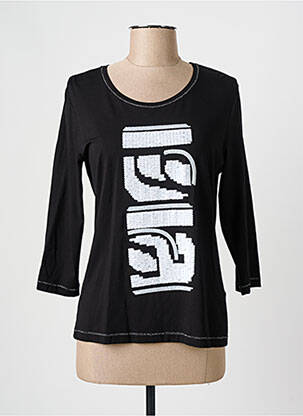 Top noir FRANK WALDER pour femme