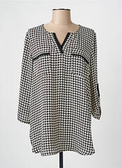 Tunique manches longues noir GRIFFON pour femme seconde vue