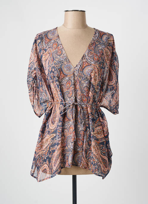 Blouse bleu ANDAMIO pour femme