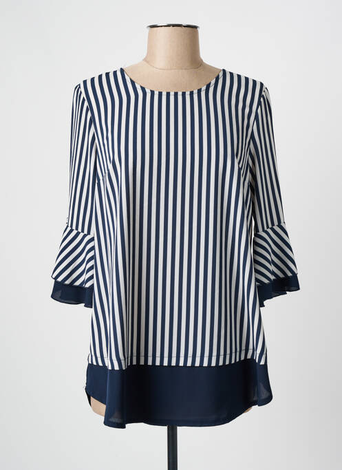 Blouse bleu FRED SABATIER pour femme