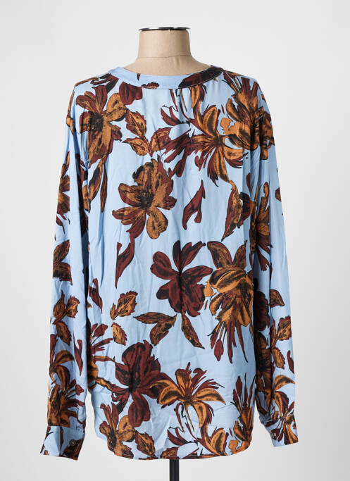 Blouse bleu HAJO pour femme