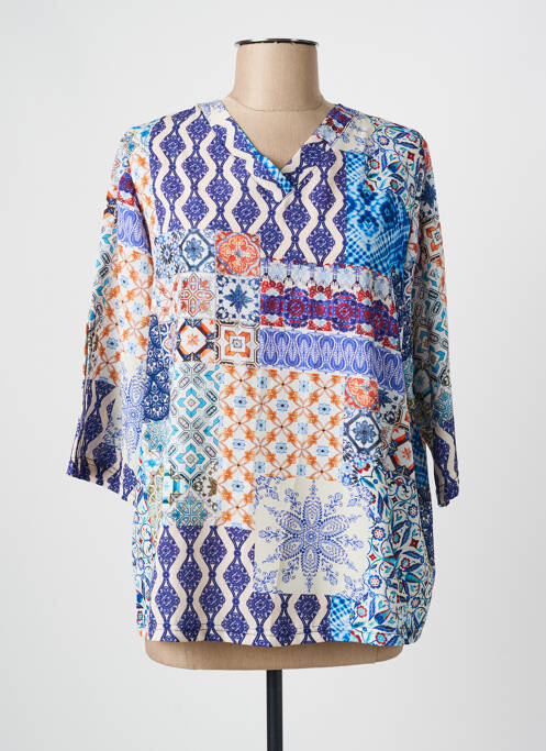 Blouse bleu THE STYLE pour femme