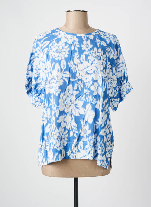 Top bleu HAJO femme